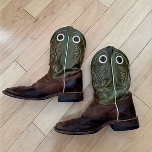 Men’s Justin Cowboy Boots - Austin 11” Western Size 11 1/2